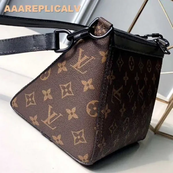 AAA Replica Louis Vuitton Triangle Shaped Monogram Canvas Bag M54330