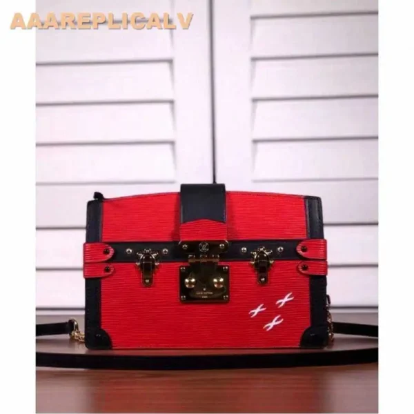 AAA Replica Louis Vuitton Trunk Clutch M51697 Red