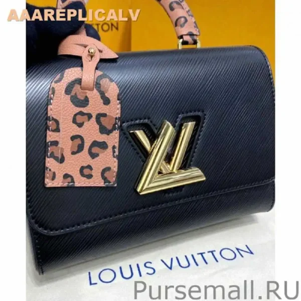 AAA Replica Louis Vuitton Twist MM M58568 Black