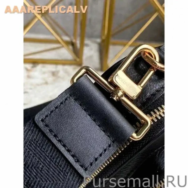 AAA Replica Louis Vuitton Utility Crossbody Bag In Black M80450