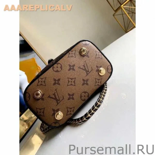 AAA Replica Louis Vuitton Vanity PM Bag Monogram Reverse M45165