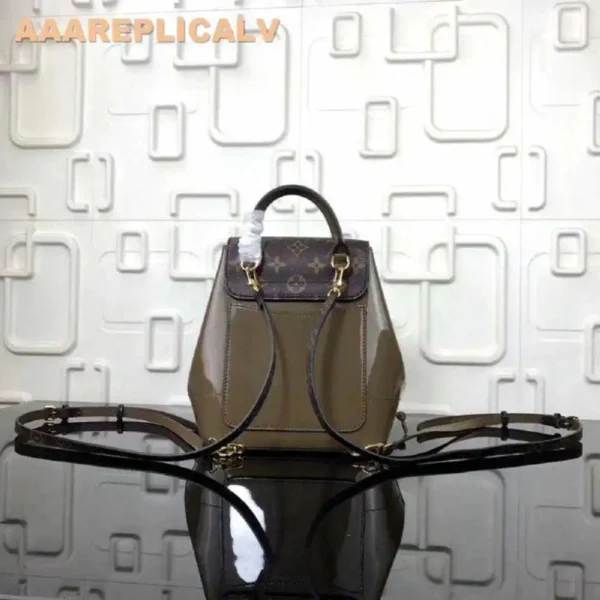 AAA Replica Louis Vuitton Vert Bronze Hot Springs Backpack M54389