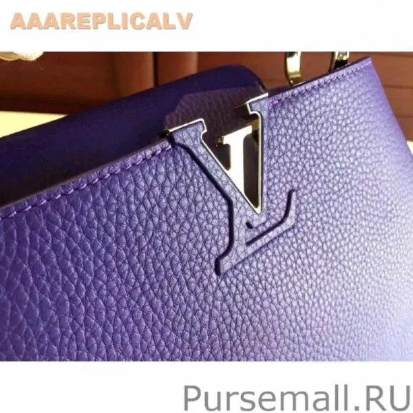 AAA Replica Louis Vuitton Violet Capucines BB M94667