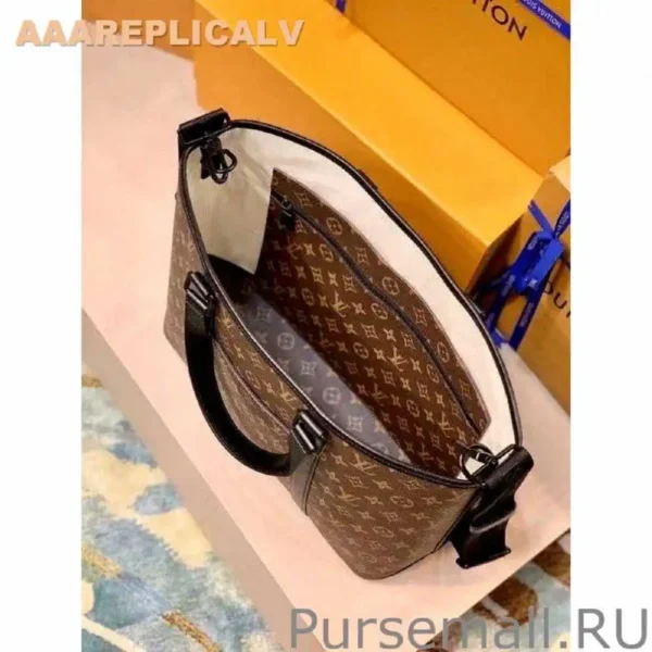 AAA Replica Louis Vuitton Weekend Tote PM Monogram Macassar M45734