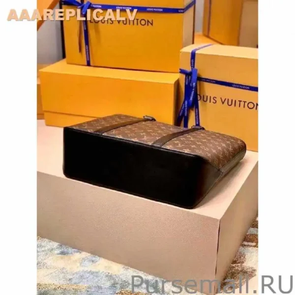AAA Replica Louis Vuitton Weekend Tote PM Monogram Macassar M45734