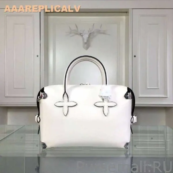 AAA Replica Louis Vuitton White Garance Bag M50345