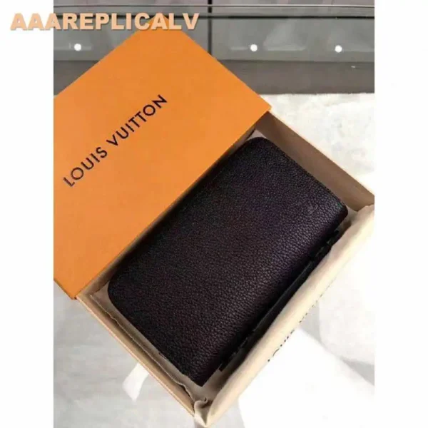 AAA Replica Louis Vuitton Zippy XL Wallet Taurillont Leather M62465