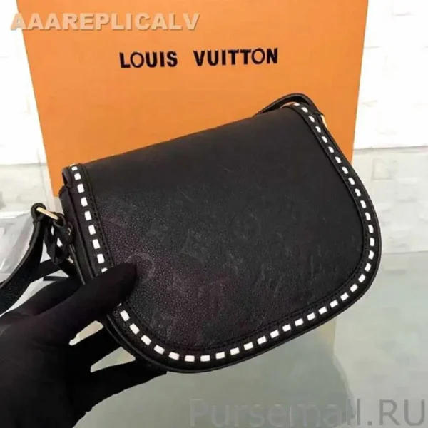 AAA Replica Louis Vuitton junot monogram empreinte M43143 Black
