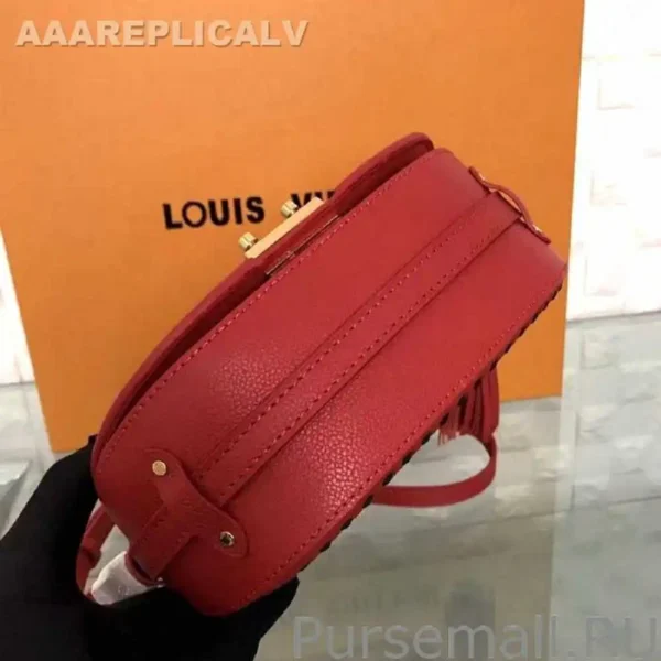 AAA Replica Louis Vuitton junot monogram empreinte M43144 Red